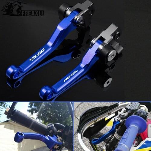 CNC Aluminum For Honda CRF250M CRF 250M CRF 250 M 2012-2017 Printing Brake Clutch Levers Handle Motorcycle Parts Dirt bike Pivot