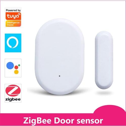 Tuya Smart ZigBee/ WiFi Door Sensor Door Open / Closed Detectors Compatible With Alexa Google Home Tuya/Smar tLife APP