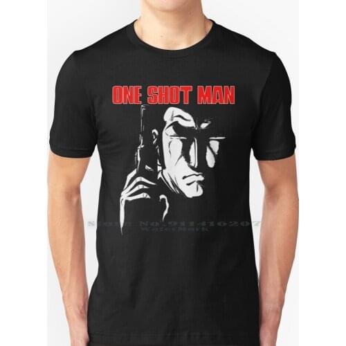 Golgo 13 - One Shot Man T Shirt 100% Pure Cotton Golgo 13
