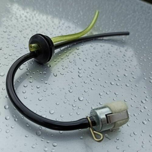 Lawn Mower Gasoline Filter Hose Tank Gasket 22mm Petrol Filter Aluminum Petrol Hose Universal Brushcutter