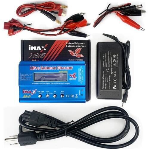 IMAX B6 RC Lipo Battery Balance Charger/Discharger B6 80W Digital LCD Screen NiCd NiMH lithium Balance Charger