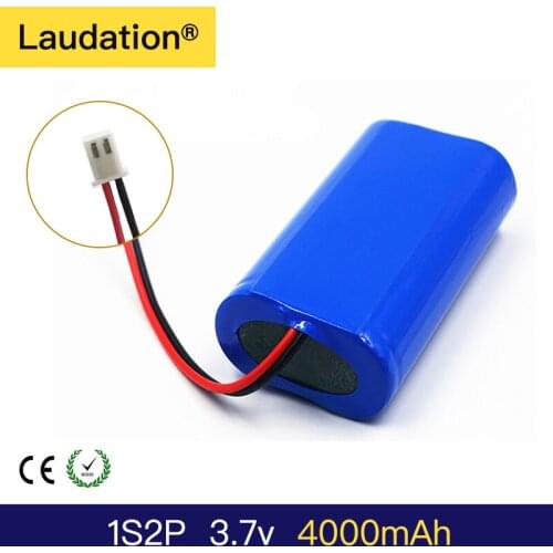 3.7V Li-ion Battery 4ah/4000mah 18650 Pack reachargeable Portable batteryfor CCTV/Loudspeakers/Robot/Lamps laudation honest shop