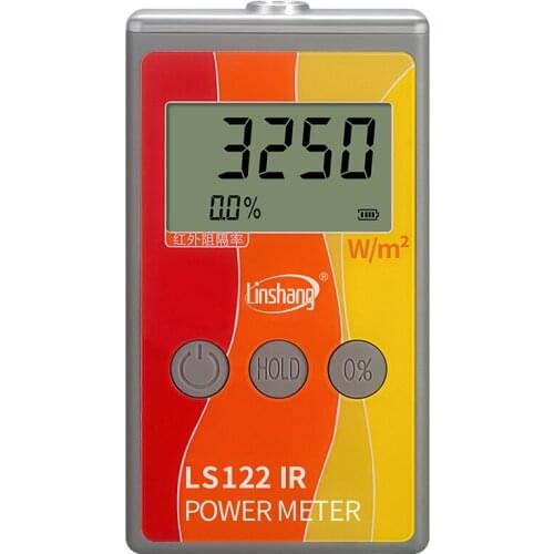LS123 UV Power Meter, UV intensity meter Portable Ultraviolet Intensity Tester, Ultraviolet transmittance Power Instrument tools