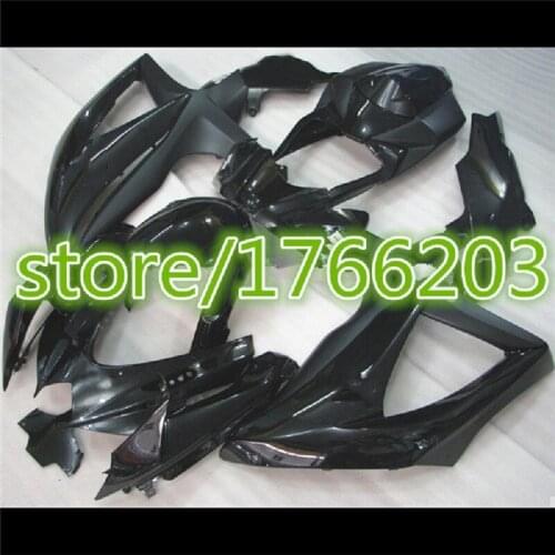 New hot motorcycle fairing kit for suzuki injection gsxr 600 750 08-10 black fairings gsxr600 2008-2010