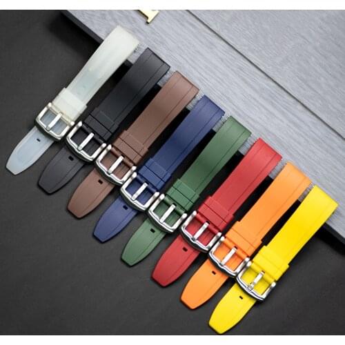 Premium-Grade TPSIV Quick Release Watchbands Silicone Rubber Watch Straps 20mm 22mm 24mm New Wristband Bracelet Accessories