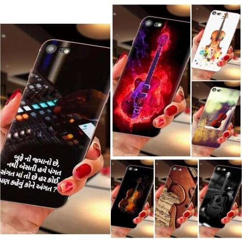 Musical Instruments Silicone Skin Case For Samsung Galaxy J1 J3 J4 J5 J6 J7 A10 A20 A20E A3 A40 A5 A50 A7 2016 2017 2018