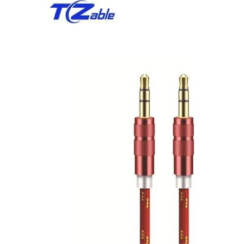 3. 5MM To 3. 5MM Male To Male Audio And Video Extension Conversion Auxiliary Cable Adapter For Computer Car Conversion Line 1M