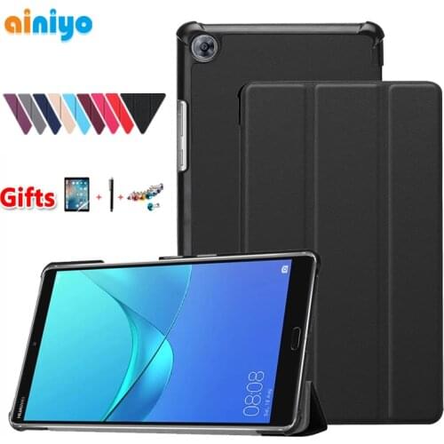 Pu protective cover Case For Huawei Mediapad M5 8.4 SHT-AL09 SHT-W09 + free Screen film gifts