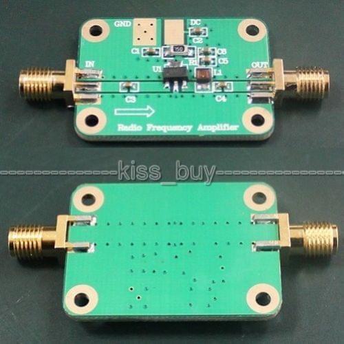 1Mhz to 5GHz LNA Amplifier RF Broadband power Amplifier Module HF VHF UHF FM Ham Radio 20dBm Output