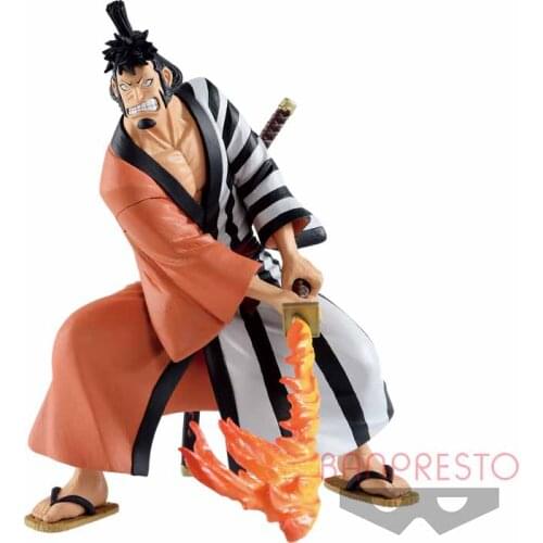 100% Original Banpres Onepiece Figure Kin'emon DXFFigure PVC Action Model Toys Anime Figure