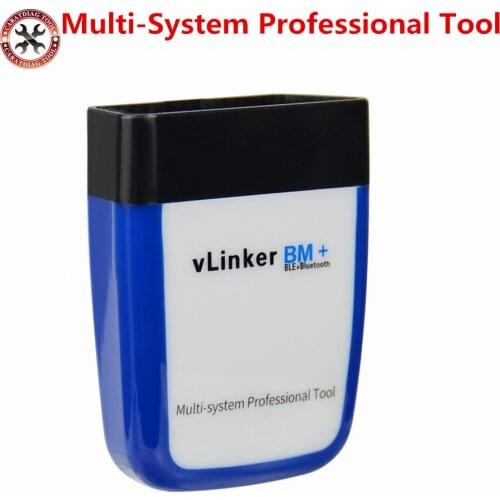 2021 Newest Original Vgate vLinker BM+ Professional Tool ELM327 Bluetooth 4.0 wifi OBD2 Multi-system Car Diagnostic Scanner