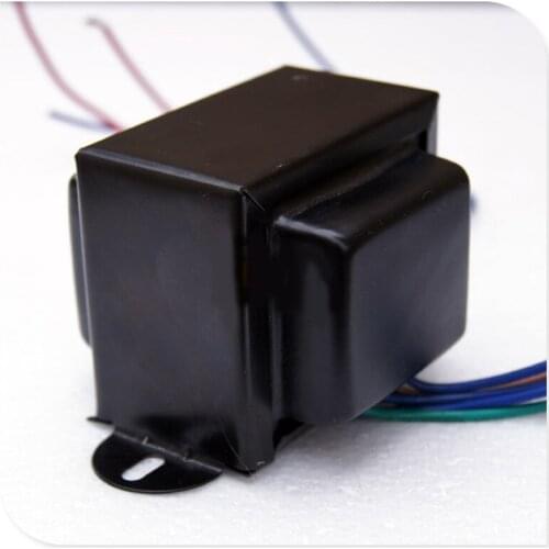 39W 6N1 6N3 electronic tube tone board supporting power transformer, EI type 66*35 iron core, 220V-0-220V 40MA, 6.3V 1A+8V 1.5A