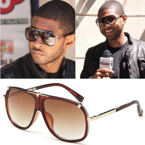 AOZE 2019 Mens Fashion cool style Design brand gradient sunglasses Vintage Sunglasses men Sun Glasses oculos de sol UV400