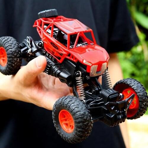 1:18 Charging Wireless Remote Control Car Cross-Country Climbing Car Toy With Headlights Childrens Toy Car Holiday Gift