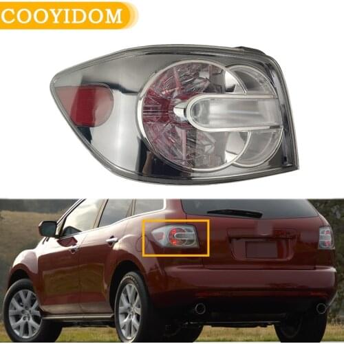 Car Rear Tail Light Housing Turn Signal Indicator Brake Stop Lamp For Mazda CX-7 CX7 2007-2011 Brake Reverse Running Taillight