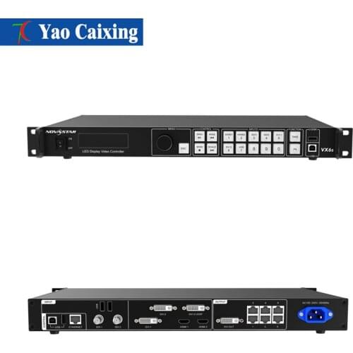 Free shipping Video processor of stage color Novastar VX6S system