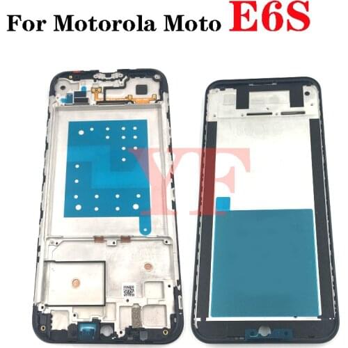 For Motorola Moto One Vision Fusion G3 G6 G7 G8 G9 E4 E5 E6 E7 E6S C Plus Play Power Lite Housing Middle Frame Bezel Plate Cover