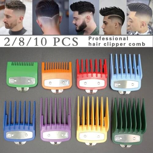 Electric Hair Clipper Colorful Cutting Comb Protection limit comb Replacement Kit Cutting Head professional Hair Clipper