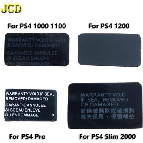 1PCS Housing Shell Label Sticker Lable Seals For Sony Playstation 4 PS4 1000 1100 1200 Slim 2000 Console Host Seal For PS4 Pro