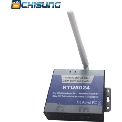 Gsm relay call remote controller gsm gate opener switch for control home appliance (RTU5024) parking systems