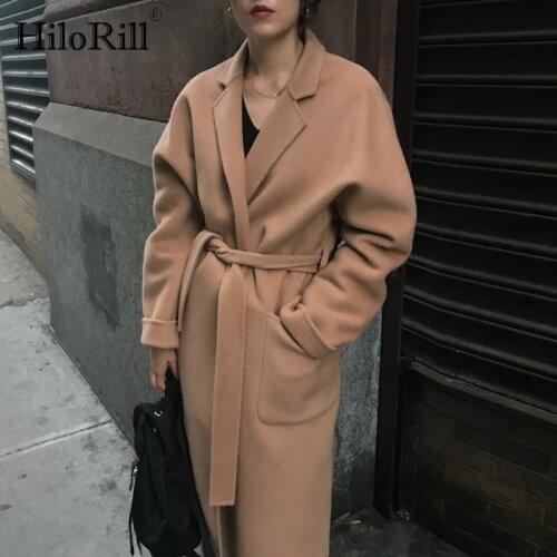 HiloRill Women's Coats With A Belt