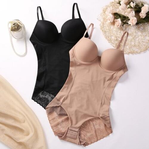 Push Up Bra Set Sexy Women Bodysuit Seamless Underwear Slimming Lingerie High Quality Silk Corset Sleepwear Onesies Panties Set