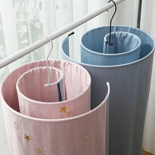 Round Spiral Sheet Hanger Stainless Steel Rotating Drying Rack Save Space Outdoor Home Balcony Indoor Outdoor Hanger