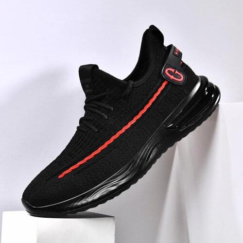 Summer Breathable Men Shoes Sport Sneakers Mens Running Shoes Male 2020 Autumn New Men Sports Shoes High Quality Black GME-0283