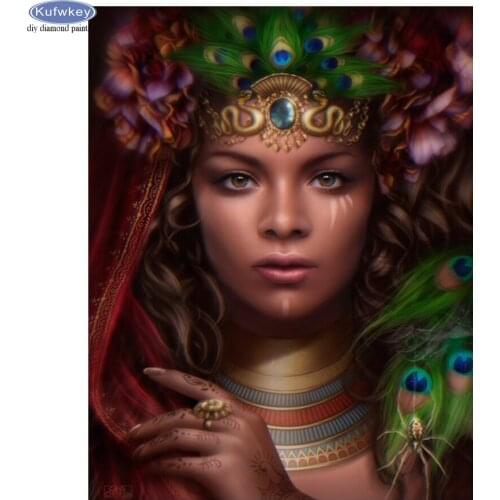 Full Drill Square/round Diamond Embroidery Peacock fairy Mosaic Kit DIY 5D Cross Stitch Diamond Painting Rhinestone Decorative