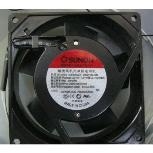 Original fan SF23092A 2092HBL.GN 9225 AC220v 14.5 / 14W