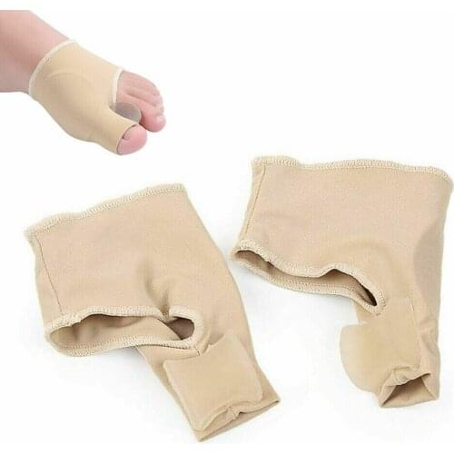 Bunion Relief Sleeve Lycra Fabric Hallux Vagus Gel Pads Bunion Separator Cushion Protector Sleeves