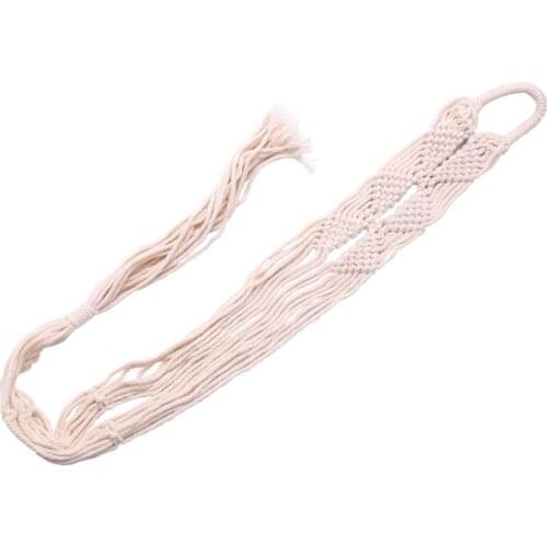 Plant Hanger Hanging Seeder Wall Art Bohemian Flower Pot Net Bag Home Decoration 41 Inches,2 Sets