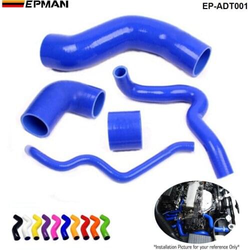 Silicone Intercooler Turbo Boost Hose Kit for Audi A4 B5 1.8T / A3 150ps 99-05 (5pcs) EP-ADT001