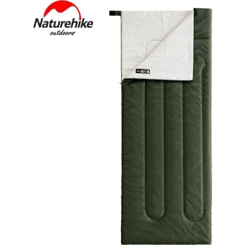 Naturehike Spring Summer Autumn Outdoor Camping Sleeping Bag Ultralight Portable Envelope Cotton Sleeping Bag NH19S015-D
