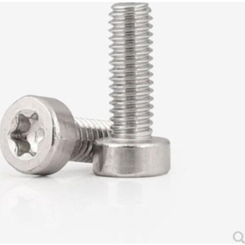 Stainless Steel hex socket torx head screws M2 M2.5 M3 M4 M5 M6 SUS304 Six lobe Security head screws