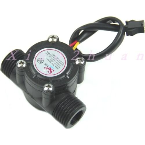 1PC Water Flow Sensor Flowmeter Hall Flow Sensor Water Control 1-30L/min 2.0MPa H02