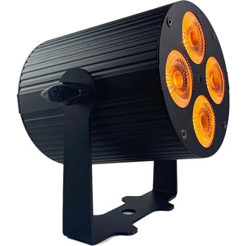 4/lot 4x10W RGBWA+UV 6in1 battery wireless 40w Christmas festival DJ disco wedding party DMX stage Led par can lights