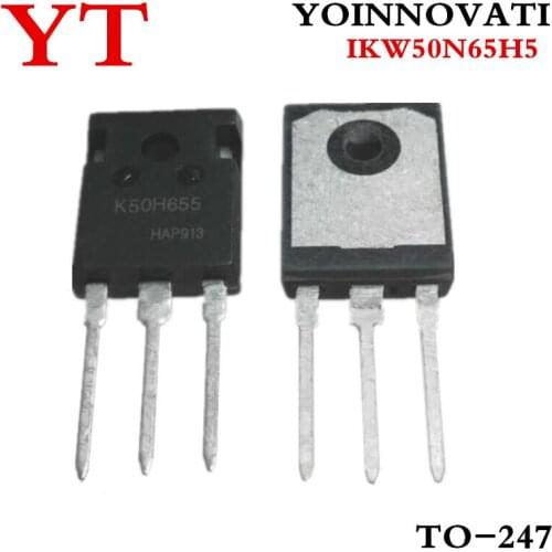 50pcs/lot K50EH5 IKW50N65H5 650V 50A IGBT TO-247 IC Best quality