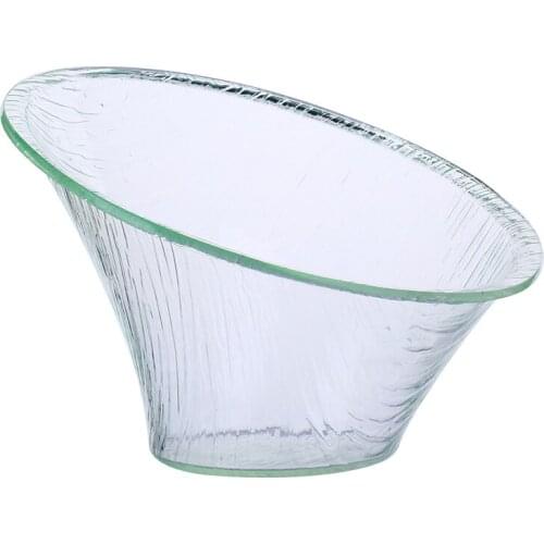 Acrylic fruit salad basin salad plate vegetable salad bowl Japanese tableware barbecue plate oblique buffet dish soy sauce dish