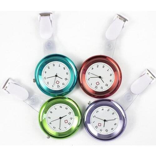 Luxury Fashion Pocket Modern Quartz Watch Round Numeral Analog Quartz Nurse Medical Doctor Pocket Watch Unisex Analog Clock