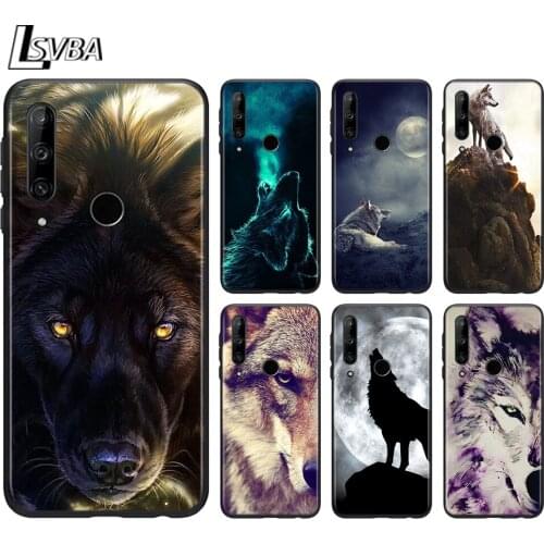 The Wolf Animal for Huawei Honor 9A 9C 9S 9X 10 9 Lite 30 20 Pro 10i 8X 8 8A 7A 7C Pro Lite Silicone Phone Case