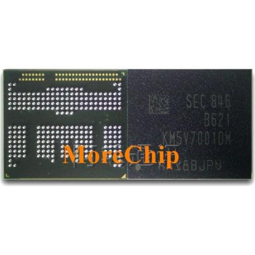 KM5V7001DM-B621 EMMC EMCP UFS 128GB eMMC BGA254 NAND Flash Memory IC Chip Soldered Ball