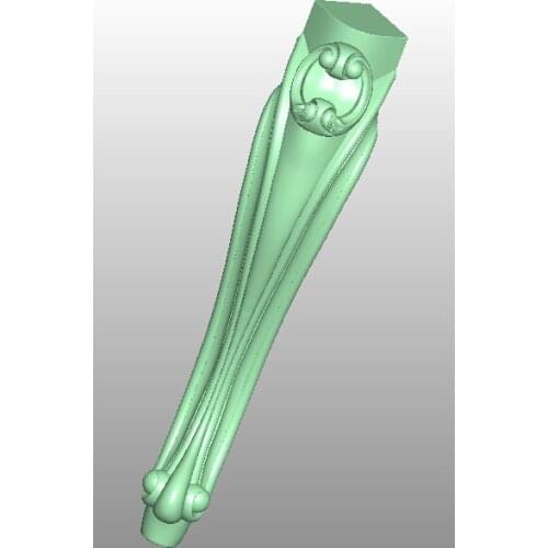 3D model STL format file for cnc router engraving furniture sofa cabinet chair leg pattern Artcam 622
