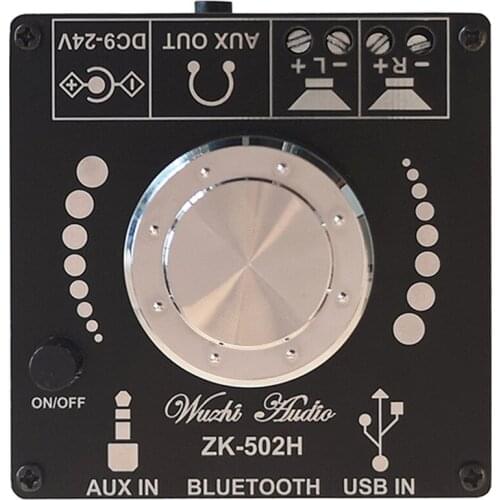 HIFI Stereo Bluetooth 5.0 Digital Power Amplifier Board Module TPA3116 50Wx2 Module