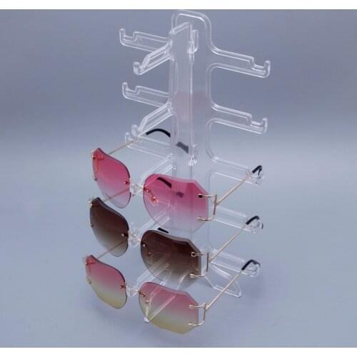 JAVRICK Hot 5 Layers Glasses Eyeglasses Sunglasses Show Stand Holder Frame Display Rack