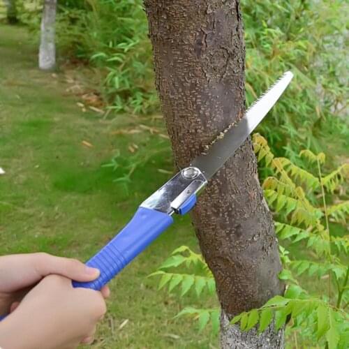 Metal Pocket Foldable Handsaw Garden for Wordworking Camping Outdoor Mini Saw