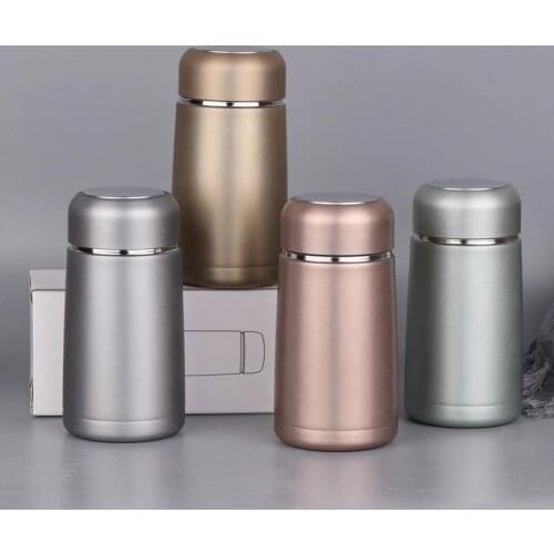 Low price hot sale!! 300ML Mini Cute Coffee Vacuum Flasks Thermos Stainless Steel Travel Drink Water Bottle Thermoses Cups and M