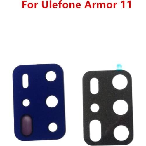 Original Camera Lens Glass Cover + foam adhensive Sticker Repair Part Replacement For Ulefone Armor 11 5G Rugged Mobile Phone