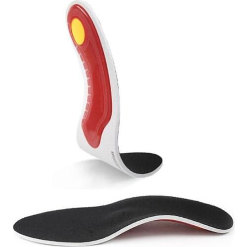 Flatfoot Orthopedic Shoe Insole Arch Support Insole Flat Foot Corrector Breathable Anti-shock Anti-sweat EVA Full-Length