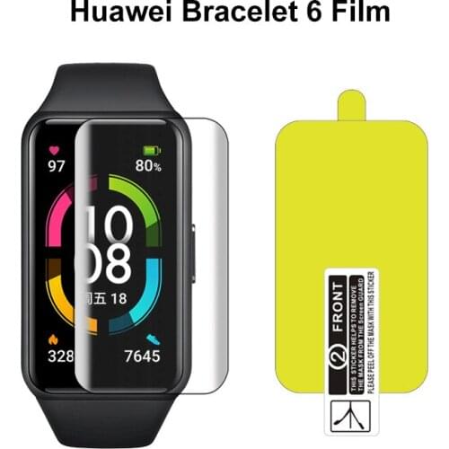 Suitable For Huawei Bracelet 6 Film Nano Explosion-proof TPU Soft Film HD Hydrogel Film For Glory Bracelet 6 Protective Film